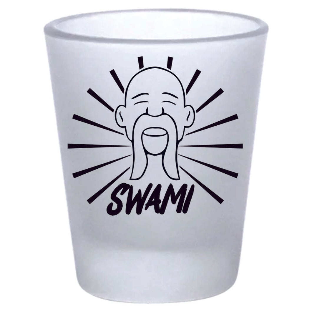 Swami B Frosted Shot Glass